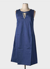 Rochie midi fără mâneci fără mâneci albastru SHEEGO femme