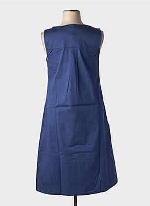 Rochie midi fără mâneci fără mâneci albastru SHEEGO femeie