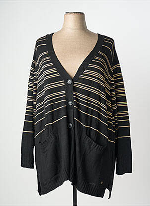 Vestă cu mâneci lungi negru SHEEGO femeie