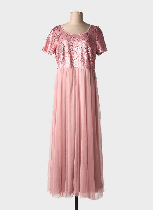 Rochie lungă roz SHEEGO femeie