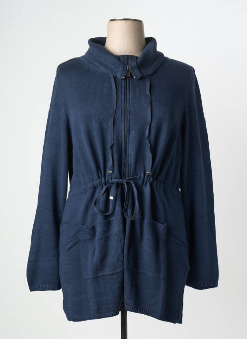 Vestă cu mâneci lungi albastru SHEEGO femeie