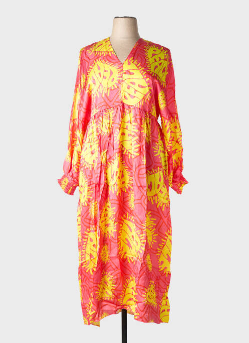 Rochie lungă roz SHEEGO femeie