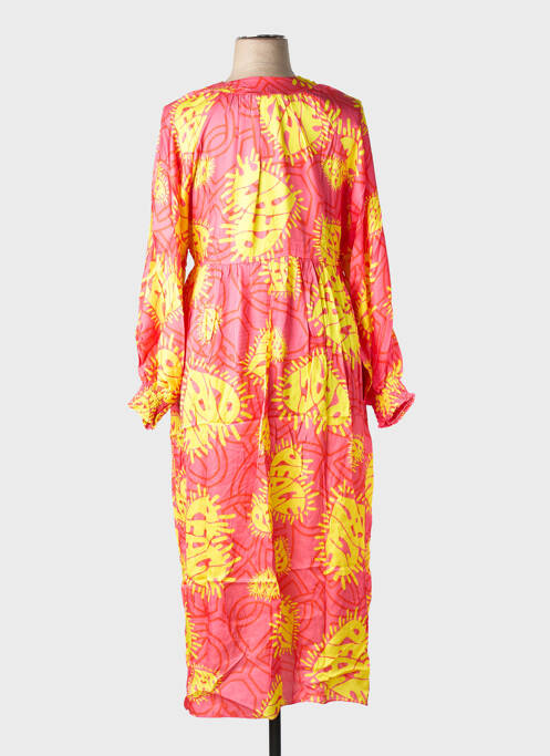 Rochie lungă roz SHEEGO femeie