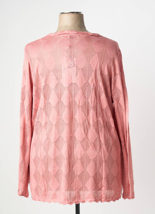 Vestă cu mâneci lungi roz SHEEGO femeie