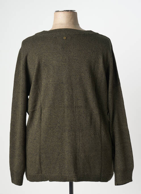 Vestă cu mâneci lungi verde SHEEGO femeie