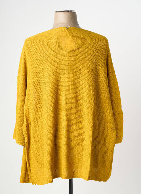 Vestă cu mâneci lungi galben SHEEGO femeie