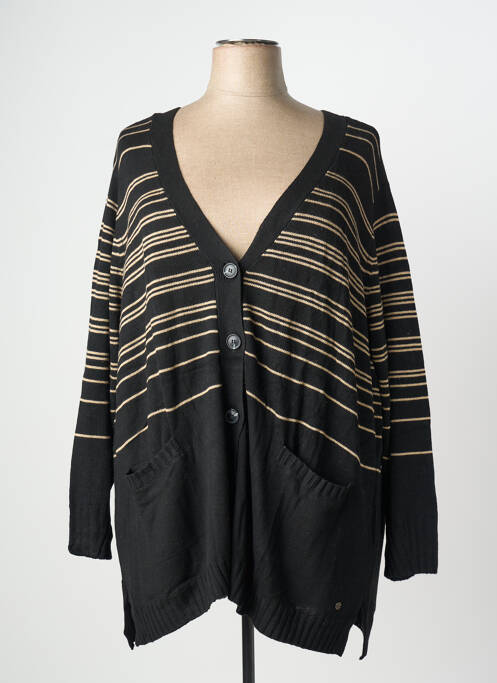 Vestă cu mâneci lungi negru SHEEGO femeie