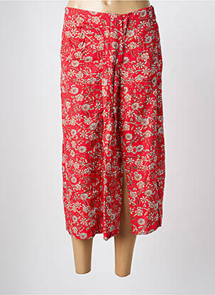 Fustă midi roșu C'EST BEAU LA VIE femeie