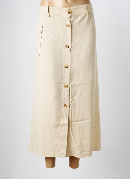 Fustă lungă bej SYSTEMACTION femeie