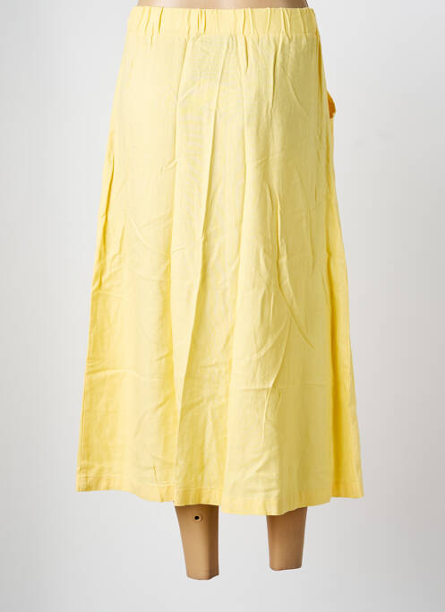 Fustă lungă galben SIGNATURE femeie