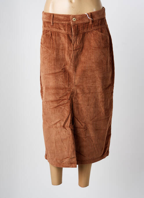 Fustă midi maro LPB femeie