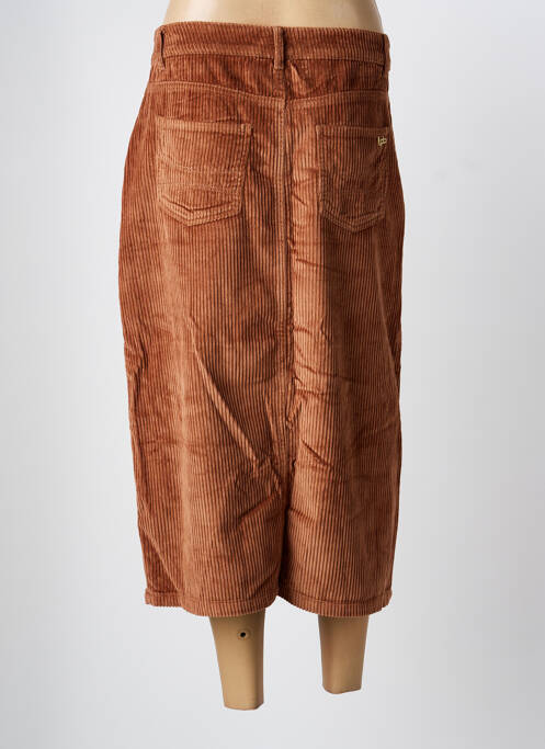 Fustă midi maro LPB femeie