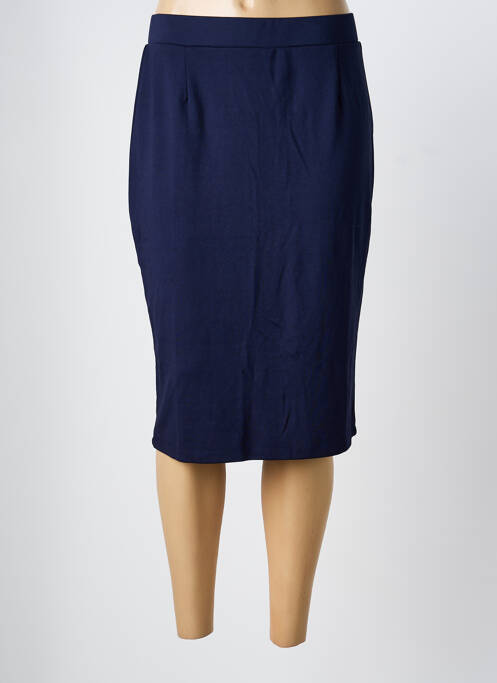 Fustă midi albastru SIGNATURE femeie