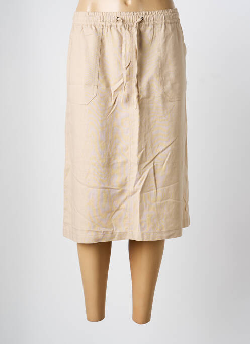 Fustă midi bej JENSEN femeie