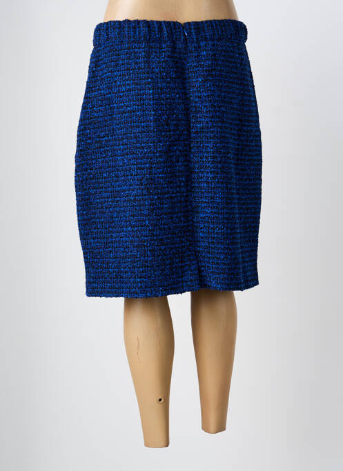 Fustă midi albastru SIGNATURE femeie