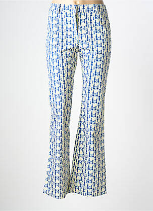 Pantalon evazat albastru LES P'TITES BOMBES femeie