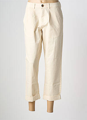 Pantalon 7/8 bej GARCIA femeie