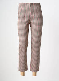 Pantalon 7/8 talie înaltă talie înaltă bej GARCIA femme