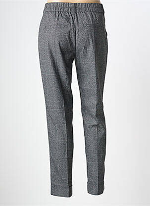Pantalon slim talie elastică mărime normală gri JENSEN femeie