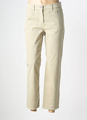 Pantalon 7/8 elasticitate mărime normală verde OLSEN femeie