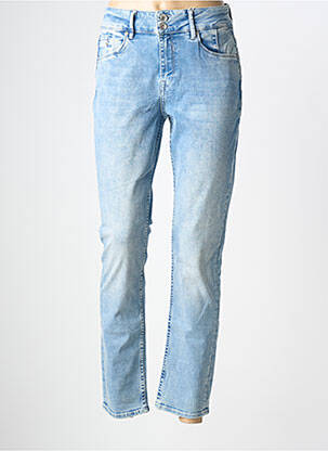 Blugi cu croială slim albastru GARCIA femeie