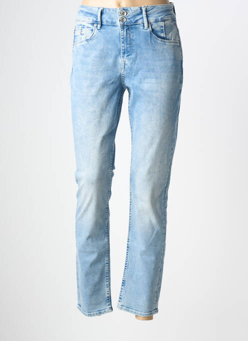 Blugi cu croială slim albastru GARCIA femeie