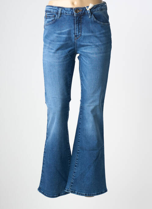Blugi cu croială evazată albastru GARCIA femeie