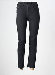 Blugi cu croială slim elasticitate talie înaltă negru GARCIA femme