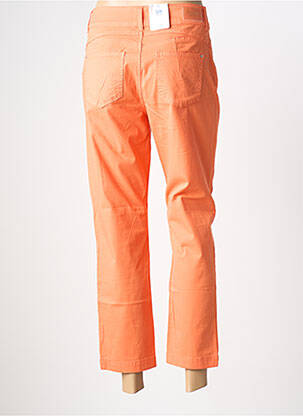 Pantalon 7/8 țesătură poplin mărime normală portocalie C'EST BEAU LA VIE femeie
