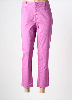 Pantalon 7/8 violet C'EST BEAU LA VIE femeie