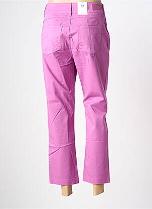 Pantalon 7/8 țesătură poplin mărime normală violet C'EST BEAU LA VIE femeie