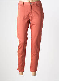 Pantalon 7/8 țesătură poplin mărime normală portocaliu C'EST BEAU LA VIE femme