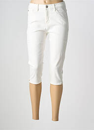 Corsar țesătură denim talie joasă alb GARCIA femme