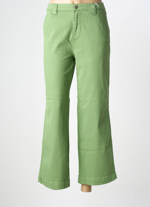 Blugi cu croială largă verde LES P'TITES BOMBES femeie