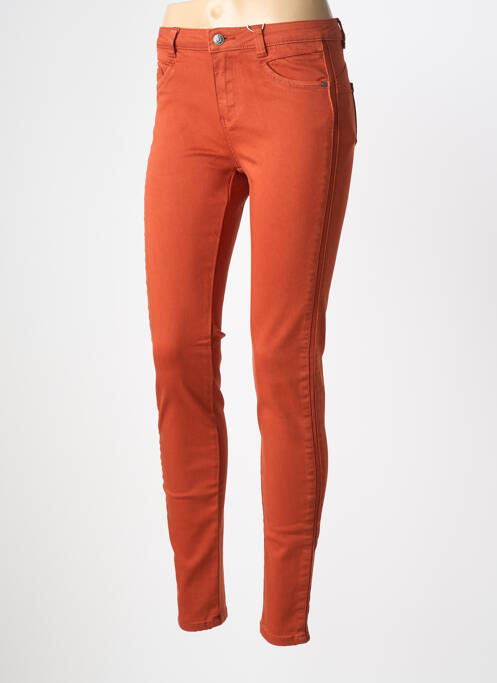 Blugi skinny portocaliu C'EST BEAU LA VIE femeie