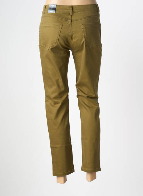 Blugi cu croială slim verde JENSEN femeie