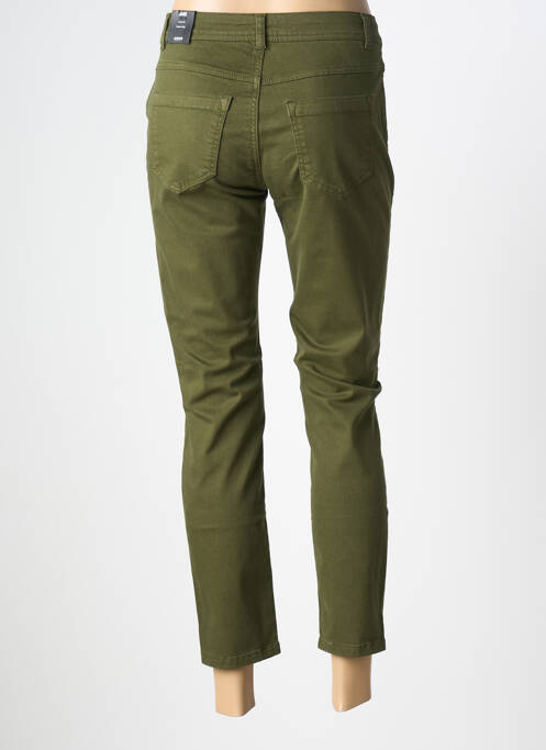 Blugi cu croială slim verde JENSEN femeie