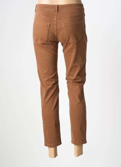 Blugi cu croială slim maro JENSEN femeie