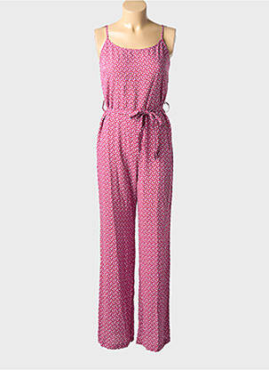 Salopetă-pantalon bretele subțiri bretele subțiri roz SYSTEMACTION femeie