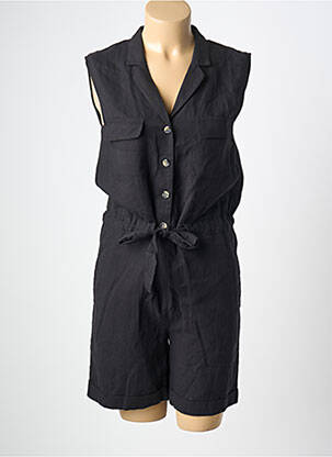 Salopetă scurtă negru C'EST BEAU LA VIE femeie