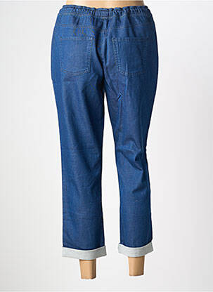 Pantalon 7/8 elasticitate mărime normală albastru OLSEN femeie