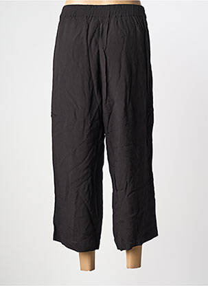 Pantalon 7/8 talie elastică mărime normală negru CISO femeie