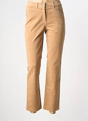Pantalon 7/8 elasticitate mărime normală maro OLSEN femeie