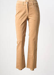 Pantalon 7/8 elasticitate mărime normală maro OLSEN femme