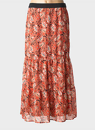 Fustă lungă portocaliu GARCIA femeie