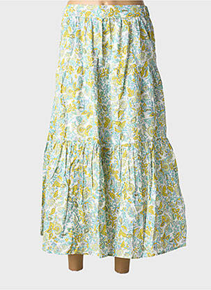 Fustă lungă verde C'EST BEAU LA VIE femeie