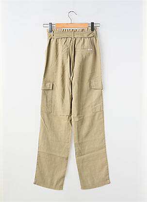 Pantalon cargo buzunare mărime normală verde GARCIA femeie