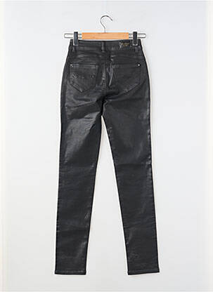 Pantalon slim țesătură acoperită mărime normală negru C'EST BEAU LA VIE femeie