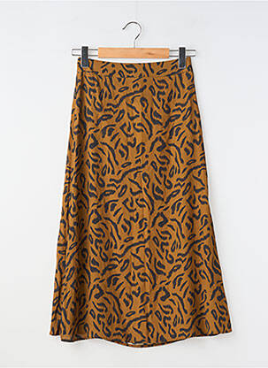 Fustă lungă maro SYSTEMACTION femeie