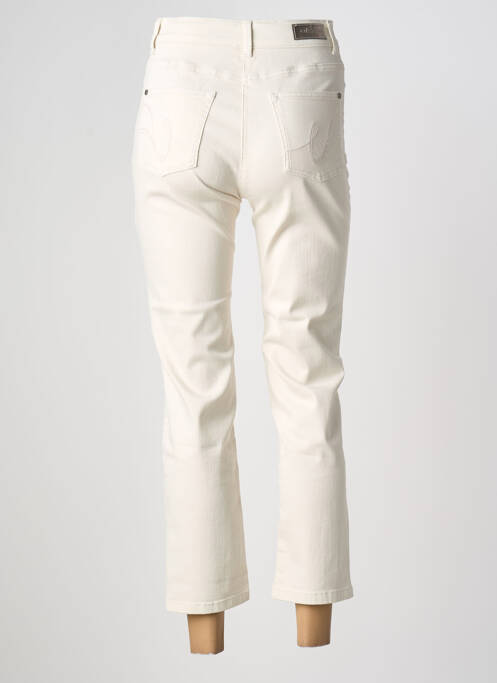 Blugi cu croială slim bej OLSEN femeie